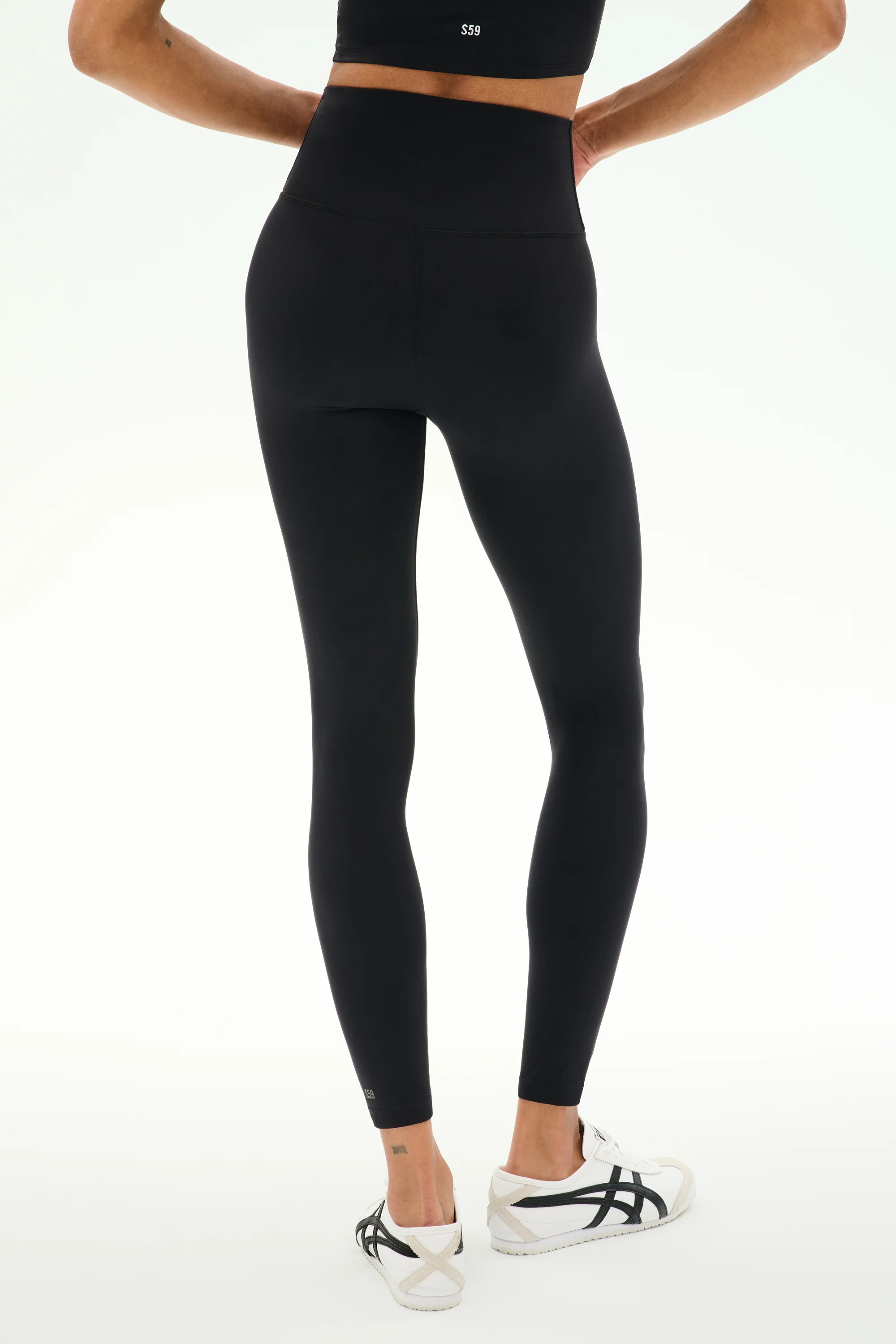 Sprint High Waist Rigor 7/8 - Black - Image 3