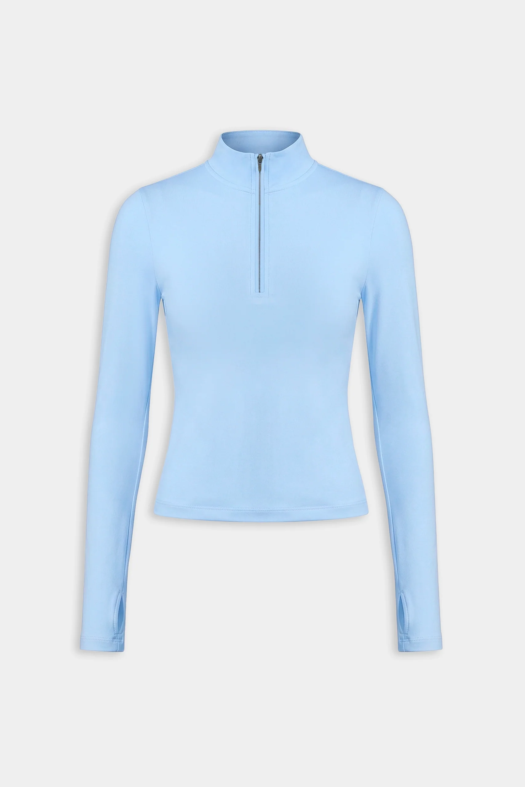 Tess Rigor Half Zip Waist Length - Skylight - Image 7