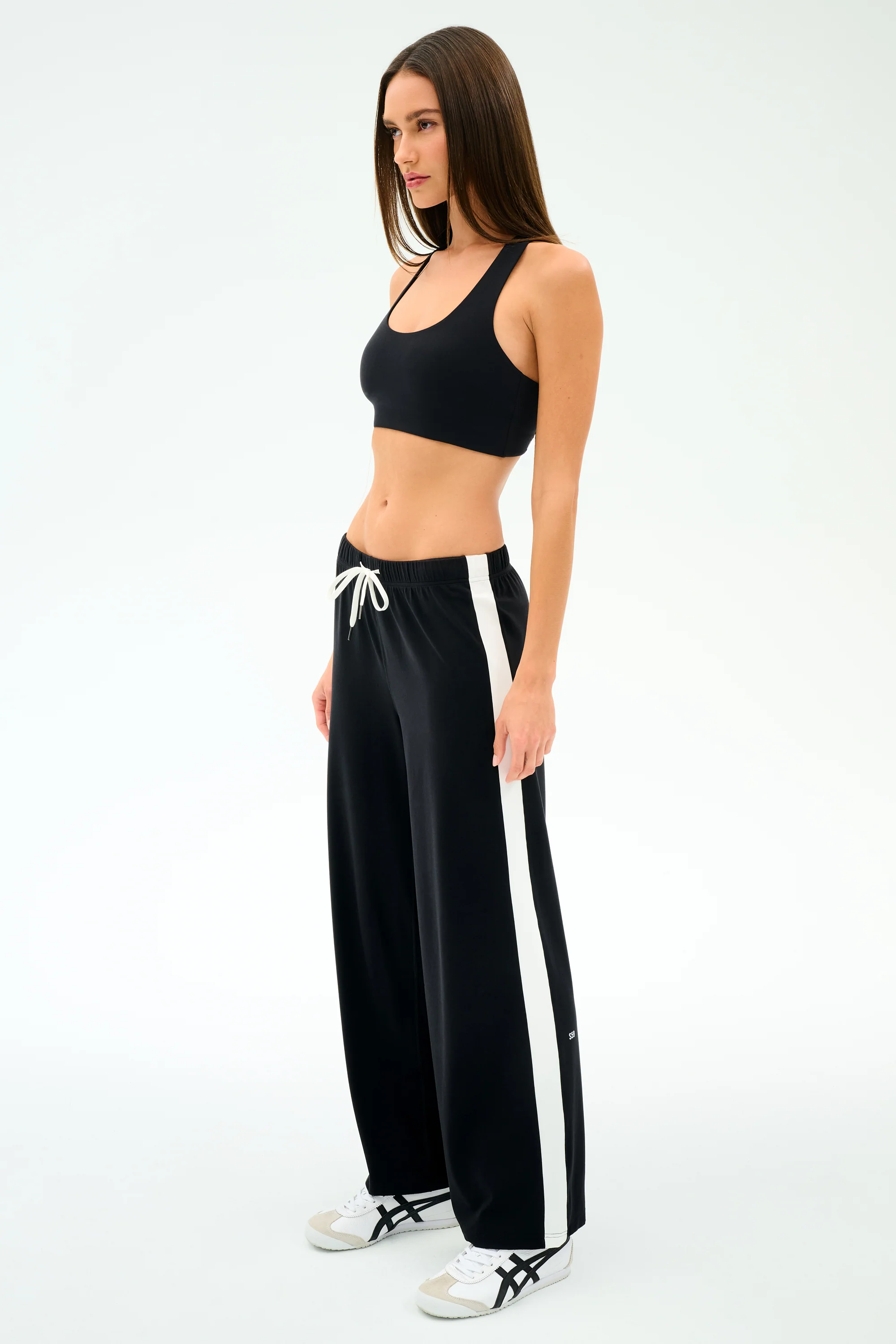 Willow Airweight Wide Leg - Black/White - Image 5